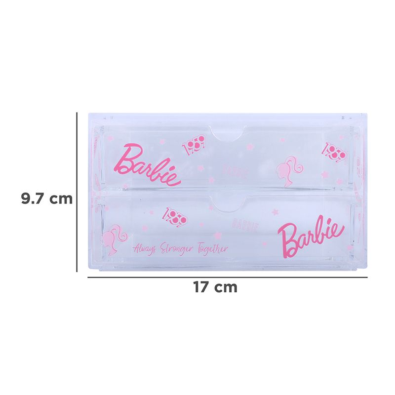 Organizador-de-pl-stico-barbie-collection-caja-de-almacenamiento-de-maquillaje-de-2-cajones-Barbie-7-17335