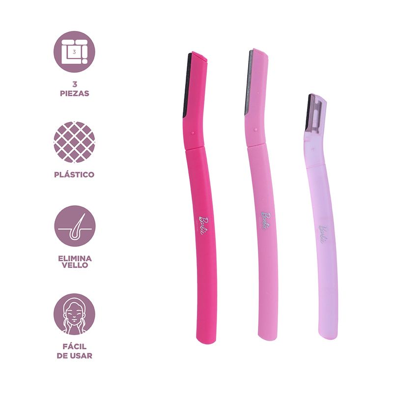 Navaja-para-depilar-cejas-3-pzas-barbie-collection-Barbie-3-17464