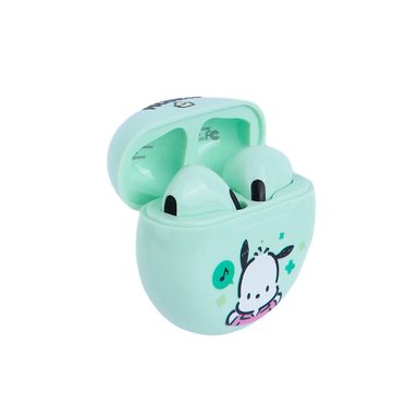 Audífonos tws pochacco classic series modelo xs66 verde -  Sanrio