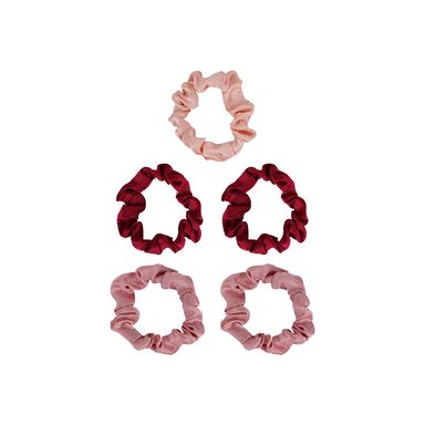 Dona para el cabello abanico de color miniso 5 pzas rosa - Miniso