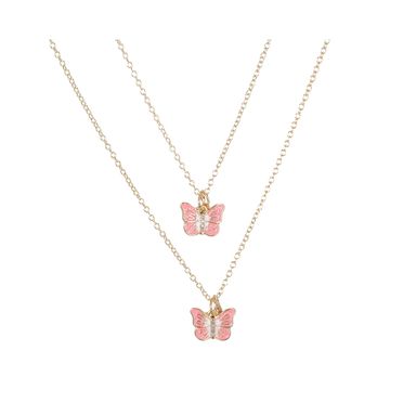 Collar miniso serie moda mariposas bff -  Miniso
