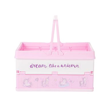 Organizador de plástico plegable serie unicornio -  Unicornio