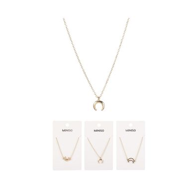 Collar miniso serie moda dije luna -  Miniso