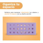 Organizador-de-pl-stico-apilable-serie-p-rpura-S-14x10-5x6-2cm-Miniso-4-14371