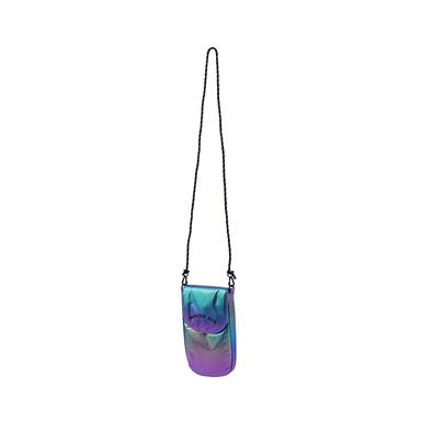 Mini bolso porta celular metálico miniso morado -  Miniso