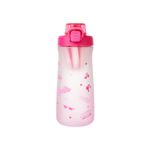Tomatodo-de-pl-stico-barbie-collection-con-tapa-abatible-de-un-solo-toque-rosado-Barbie-1-17327