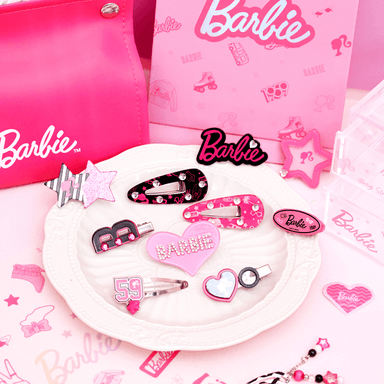 Set de broches para el cabello colección barbie 3 pzas -  Barbie