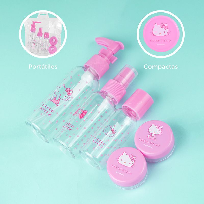 Set-de-botellas-de-viaje-hello-kitty-beauty-diary-series-5-unidades-Sanrio-6-18109