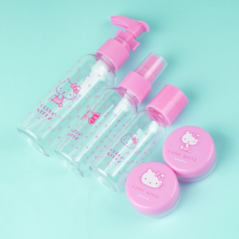 Set-de-botellas-de-viaje-hello-kitty-beauty-diary-series-5-unidades-Sanrio-7-18109