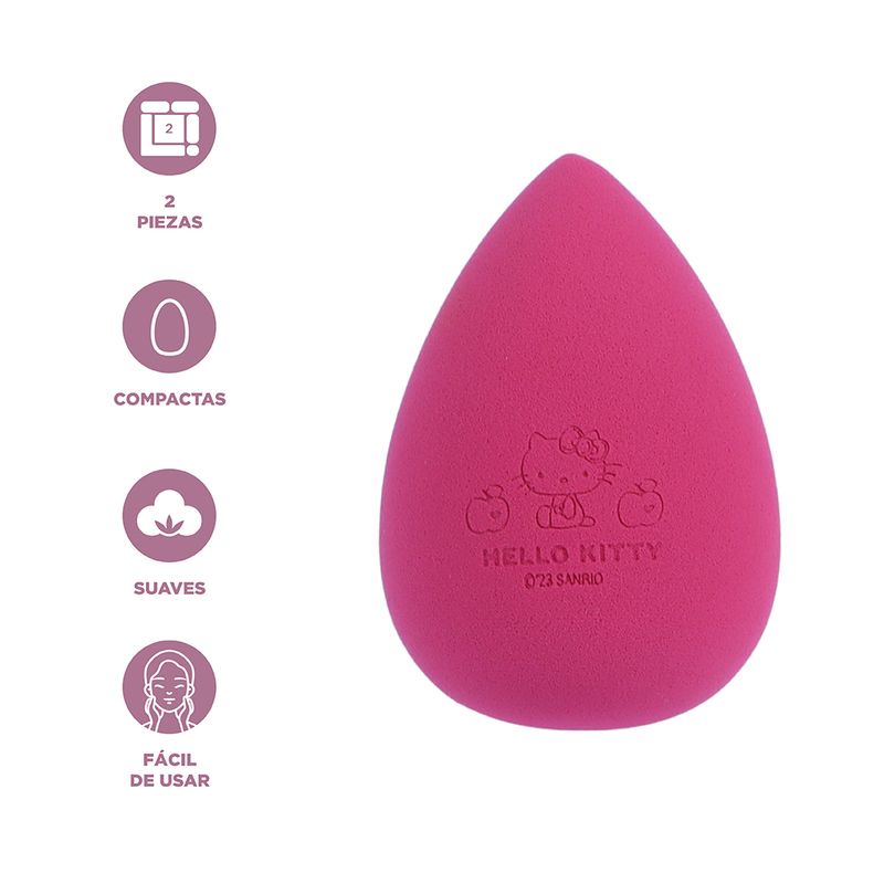 Esponjas-de-maquillaje-hello-kitty-apple-collection-2-unidades-Sanrio-3-18249