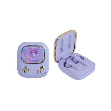 Audífonos tws kuromi sweetheart series modelo sx 207 morado sanrio -  Sanrio
