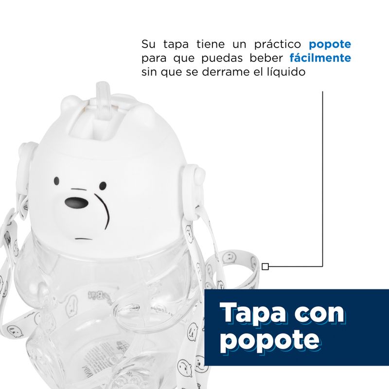 Tomatodo-de-pl-stico-we-bare-bears-collection-5-0-de-600ml-polar-We-Bare-Bears-6-17551