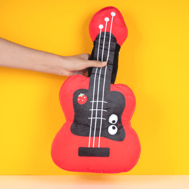 Peluche fresa serie guitarra roja 50cm serie dundun -  Dundun