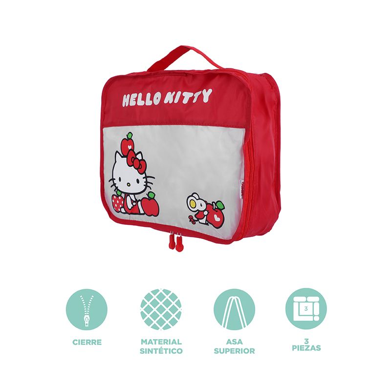 Organizador-para-viaje-hello-kitty-apple-collection-para-guardar-ropa-3-uds-rojo-sanrio-Sanrio-3-18323