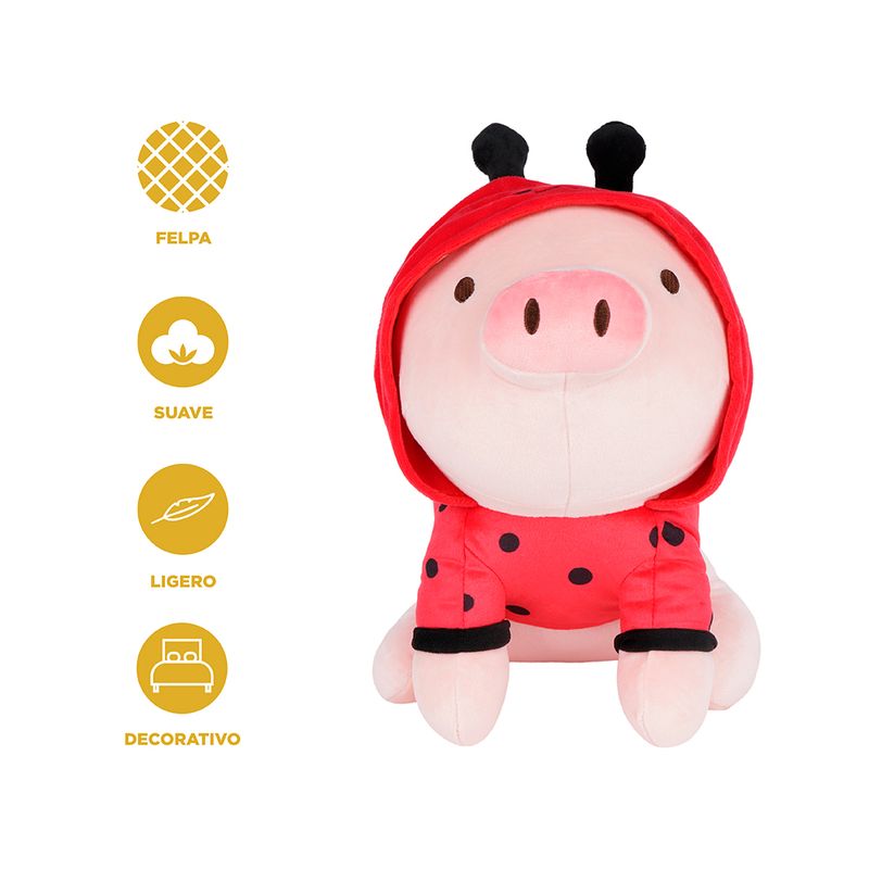 Peluche-insecto-cerdo-mariquita-19cm-x-18cm-x-30-5cm-serie-mini-family-Mini-Family-Series-4-18502