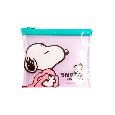 Cartuchera summer travel collection de 14x12 cm 14cm serie snoopy -  Snoopy