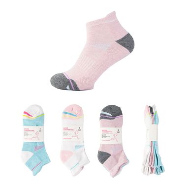 Medias deportivas para mujer miniso colores a contraste 3 pares -  Miniso
