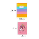 Libretas-y-cuadernos-a5-y-b5-set-2x28-hojas-21cm-x-14-8cm-serie-unicornio-Unicornio-5-16861