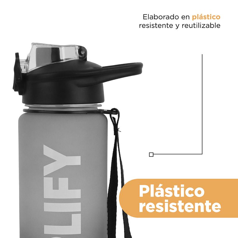 Tomatodo-de-pl-stico-serie-gradient-con-tapa-abatible-1000-ml-blanco-y-negro-Disney-6-18030