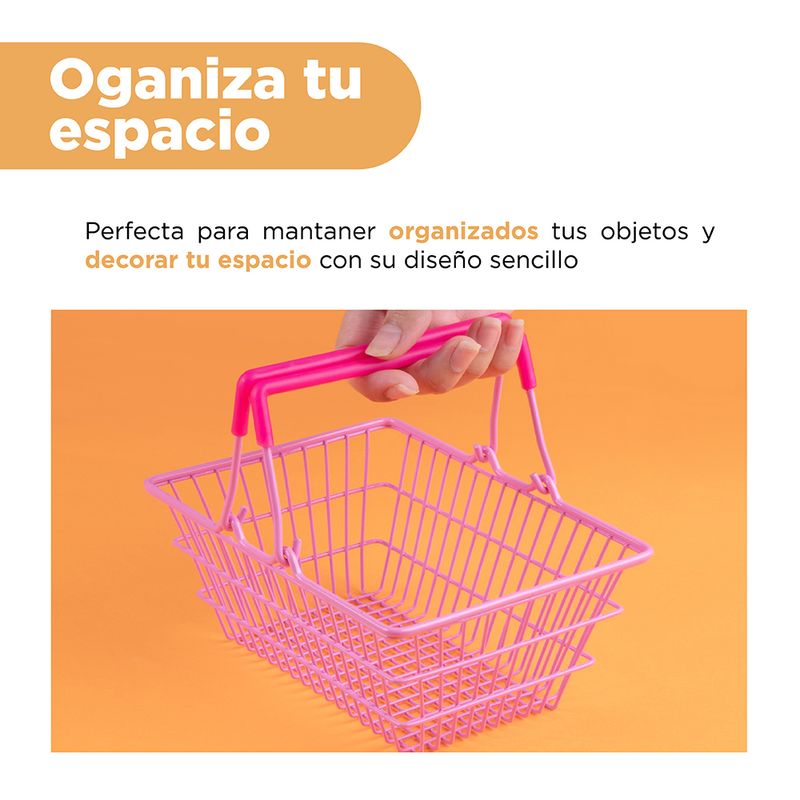 Organizadores-de-acero-tipo-cesta-rosa-Miniso-4-17342