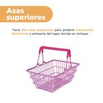 Organizadores-de-acero-tipo-cesta-rosa-Miniso-5-17342