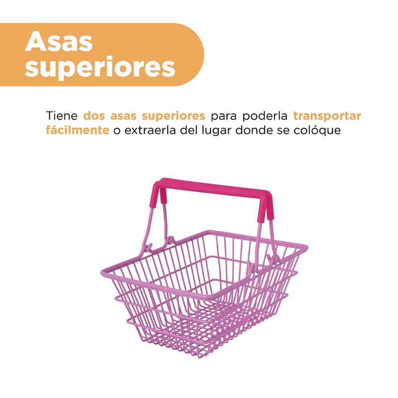 Organizadores-de-acero-tipo-cesta-rosa-Miniso-5-17342