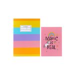 Libretas-y-cuadernos-a5-y-b5-set-2x28-hojas-21cm-x-14-8cm-serie-unicornio-Unicornio-1-16861