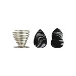 Set-de-esponjas-de-maquillaje-marmoleado-con-soporte-met-lico-black-white-series-Miniso-1-18401