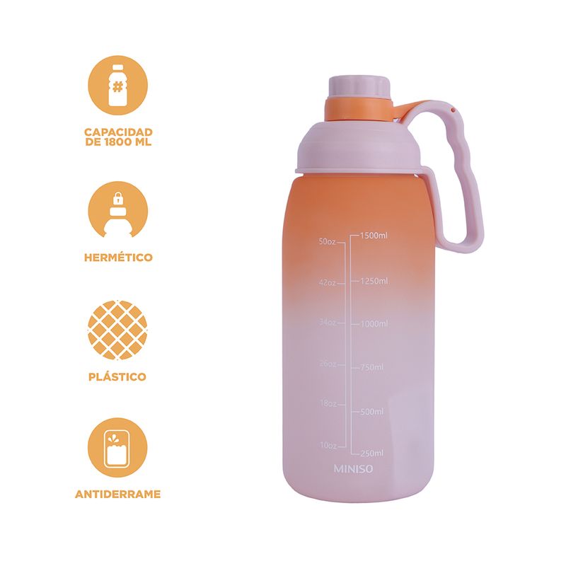 Tomatodo-de-pl-stico-con-asa-de-la-serie-gradient-1800-ml-naranja-y-blanco-Miniso-3-18029