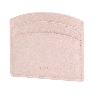 Tarjetero con textura aperlada miniso rosa -  Miniso