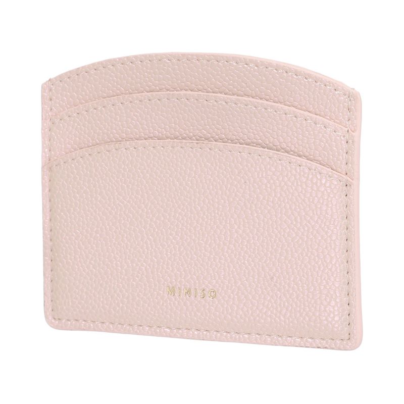 Tarjetero-con-textura-aperlada-miniso-rosa-Miniso-2-17444