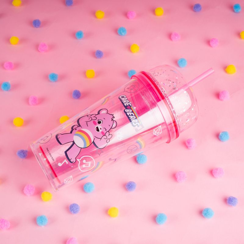 Vaso-de-pl-stico-colecci-n-care-bears-de-doble-pared-con-sorbete-480-ml-rosa-Care-Bears-7-17519