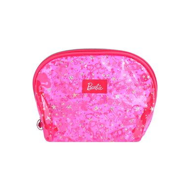 Cosmetiquera traslucida colección barbie rosa -  Barbie