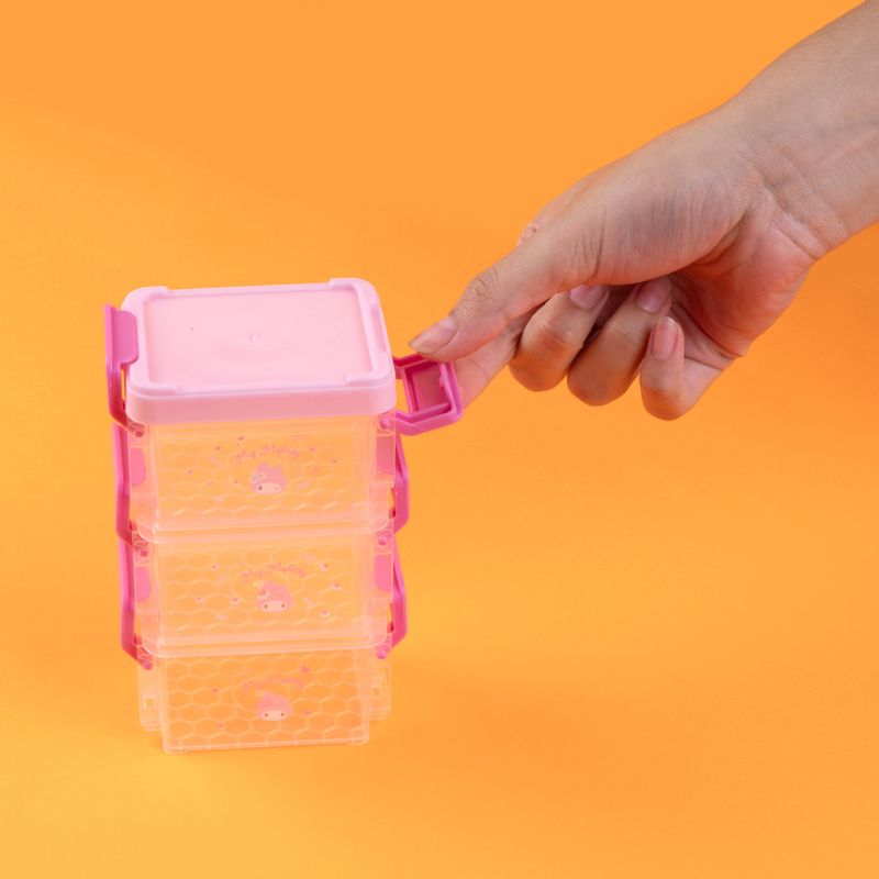 Organizador-de-pl-stico-my-melody-buckle-series-tres-capas-rosa-sanrio-Sanrio-2-17563