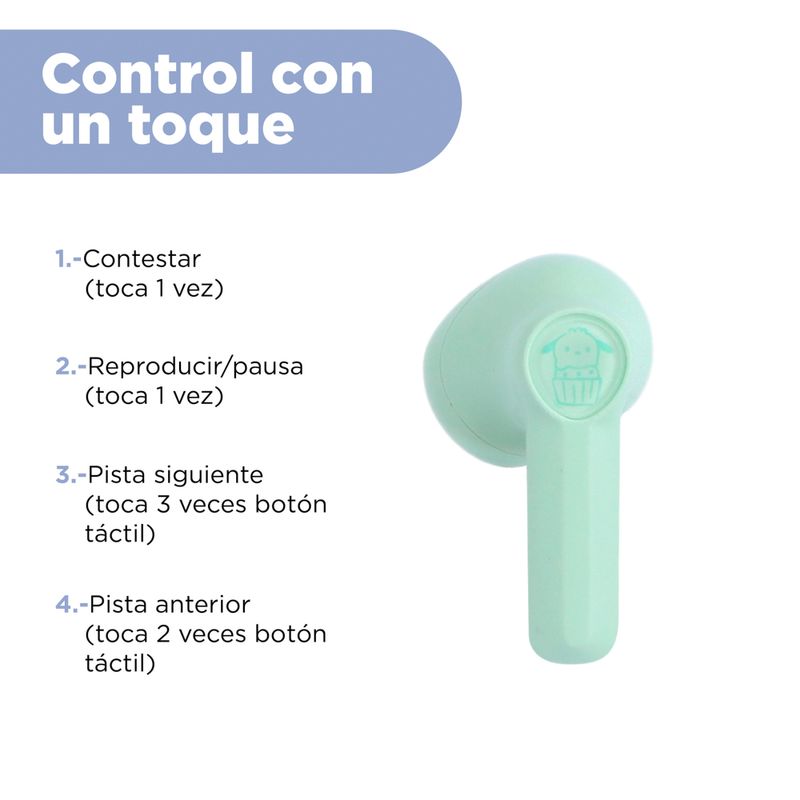Aud-fonos-tws-pochacco-sweetheart-series-modelo-sx-207-verde-Sanrio-4-15898