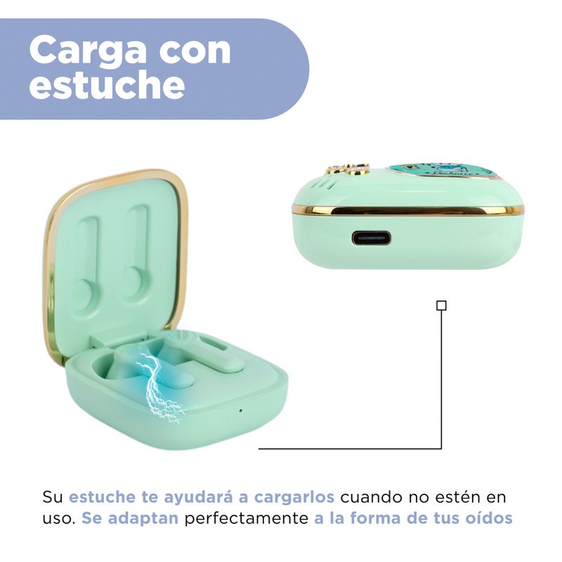 Aud-fonos-tws-pochacco-sweetheart-series-modelo-sx-207-verde-Sanrio-5-15898