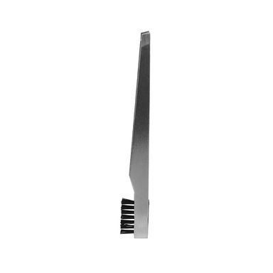 Qbeauty 2 en 1 pinza de cejas inclinada con cepillo -  Miniso