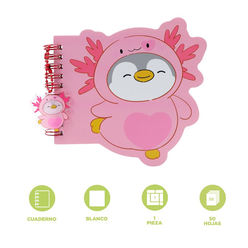 Libretas-y-cuadernos-pink-romance-encuadernado-con-alambre-50-hojas-rosa-13-5cm-serie-mini-family-Mini-Family-Series-3-18458
