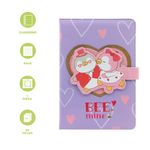 Libreta-romance-rosa-a5-pu-tapa-dura-50-hojas-ping-ino-morado-14-8cmx21cm-serie-mini-family-Mini-Family-Series-3-18462
