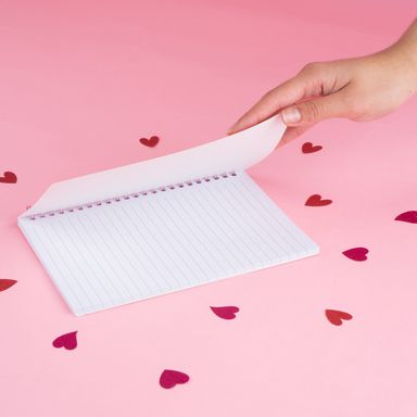 Libretas y cuadernos pink romance con alambre a5 50 hojas, rosa, gato 14.8cm serie mini family -  Mini Family Series
