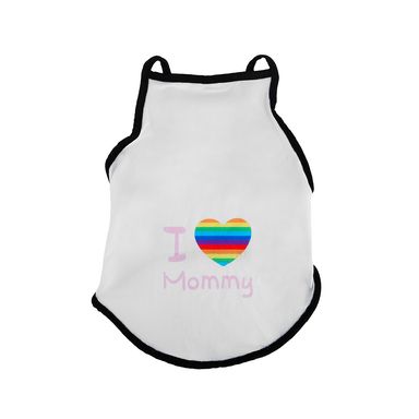 Accesorios para mascotas camiseta para mascotas rainbow seriesheart rainbow 29.5cm x 20cm -  Miniso