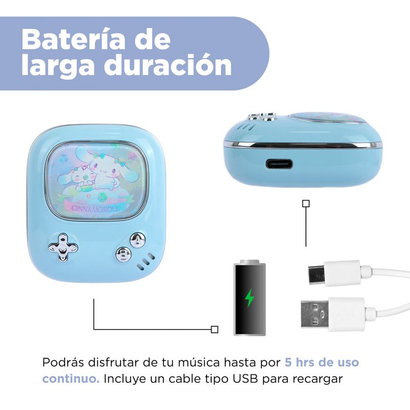 Aud-fonos-tws-cinnamoroll-sweetheart-series-modelo-sx-207-azul-sanrio-Sanrio-6-17567