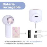 Ventilador-de-mano-sanrio-piano-blanco-Sanrio-6-16561