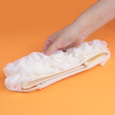 Esponja de baño exfoliante de doble uso -  Miniso