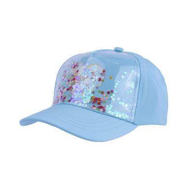 Gorra infantil baby unicornio con confetti azul -  Miniso