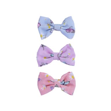 Set de broches para cabello miniso serie mariposas moños multicolor 3 pzas -  Miniso