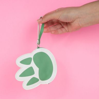 Monedero miniso colección dinosaurios huella verde -  Miniso