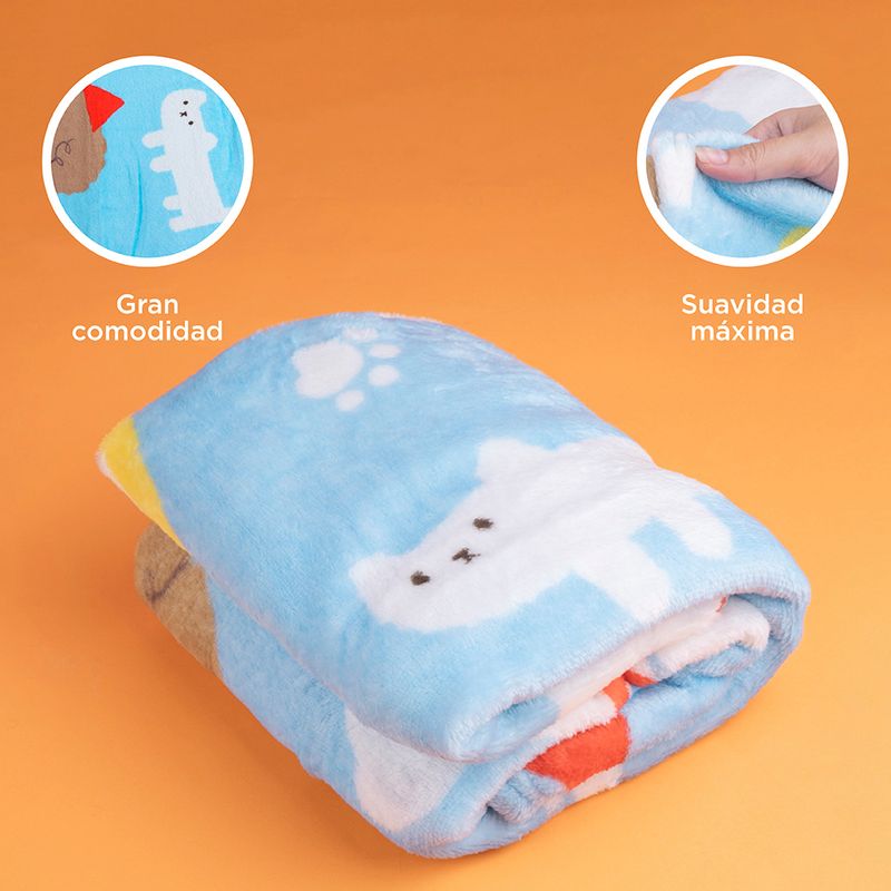 Manta-con-dise-o-de-perritos-azul-Miniso-5-17999