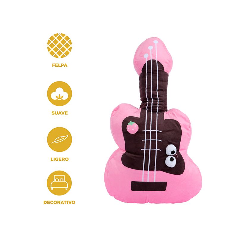 Peluche-fresa-serie-guitarra-rosa-50cm-serie-dundun-Dundun-4-18041