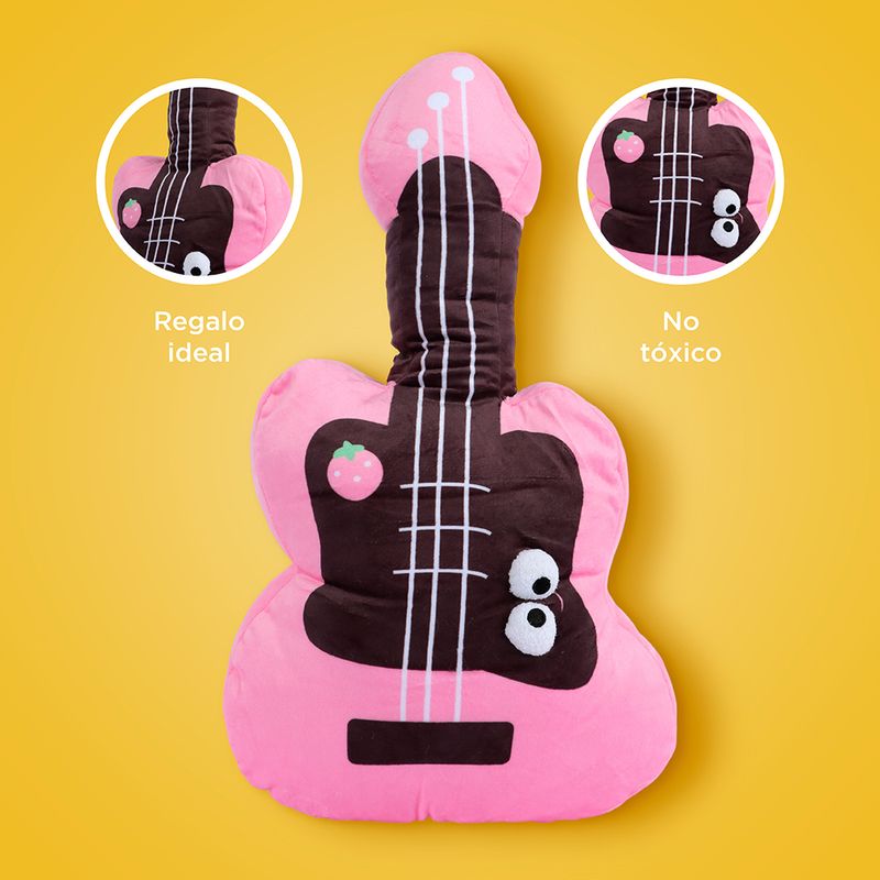 Peluche-fresa-serie-guitarra-rosa-50cm-serie-dundun-Dundun-6-18041